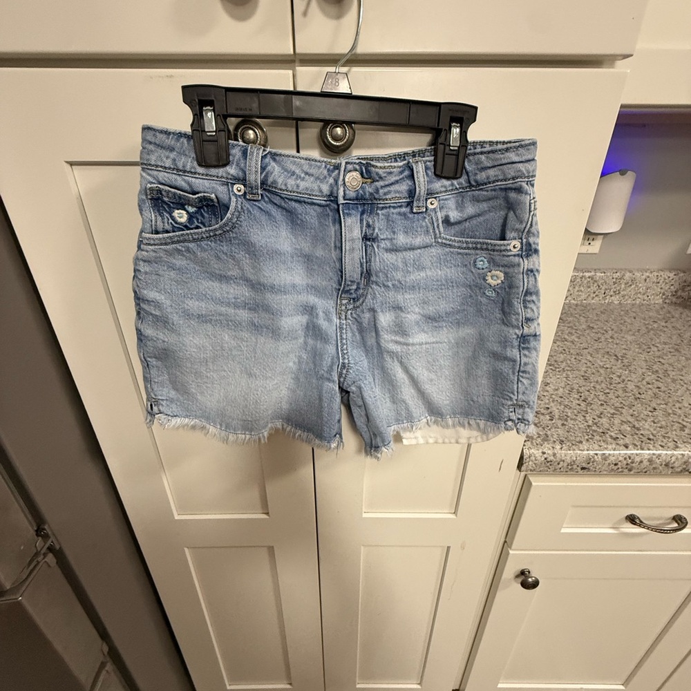 Cat & Jack Light Blue Denim Cutoff Shorts